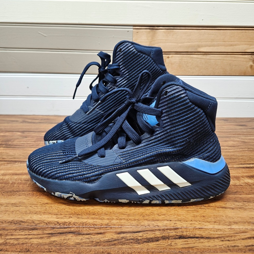 Adidas Pro Bounce 2019 High Navy Blue Basketball Shoes F97283 Mens 7